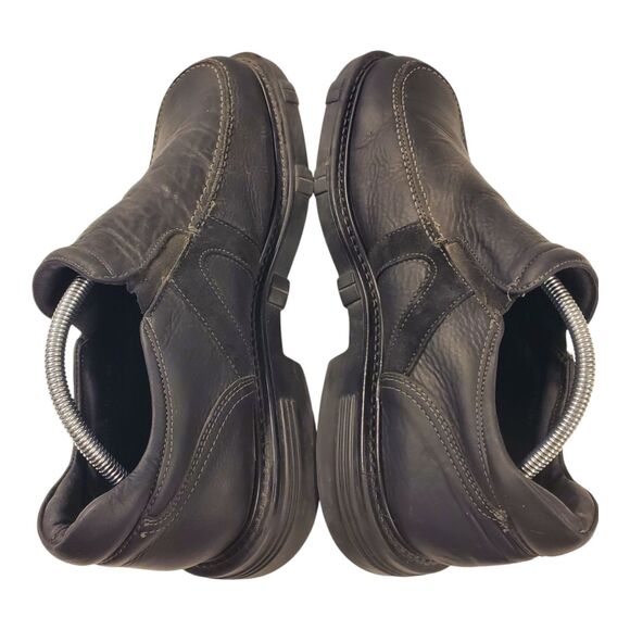 BED STU Shoes PAWN Mens Size 11 Black Leather Slip On Loafers Casual Square Toe main image 9